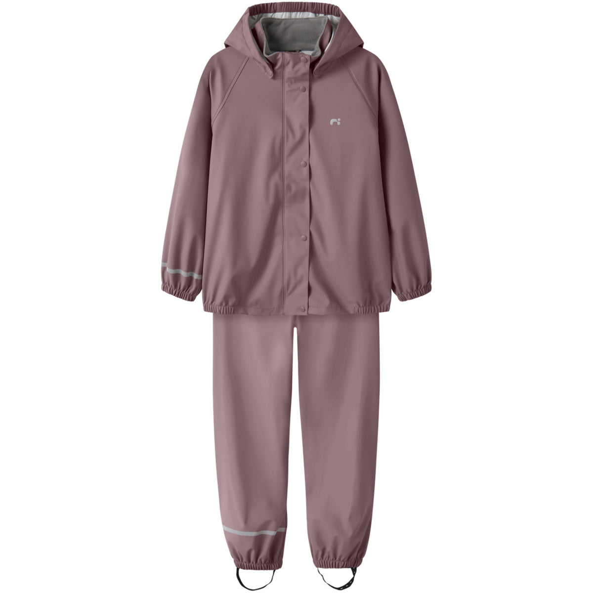 Name It Wistful Mauve Nkndry10 Rain Sett Fo Noos