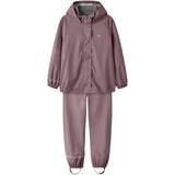 Name It Wistful Mauve Nkndry10 Rain Sett Fo Noos