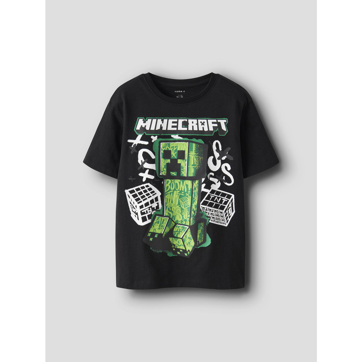 Name It Black Nkmdi Minecraft Ss Nreg Topp Box Noos Bfu