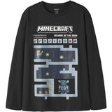 Name It Black Nkmar Minecraft Ls Nreg Topp Box Noos Bfu