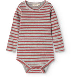 MarMar Modal Fine Rib Cherry Stripe Benedicte Body