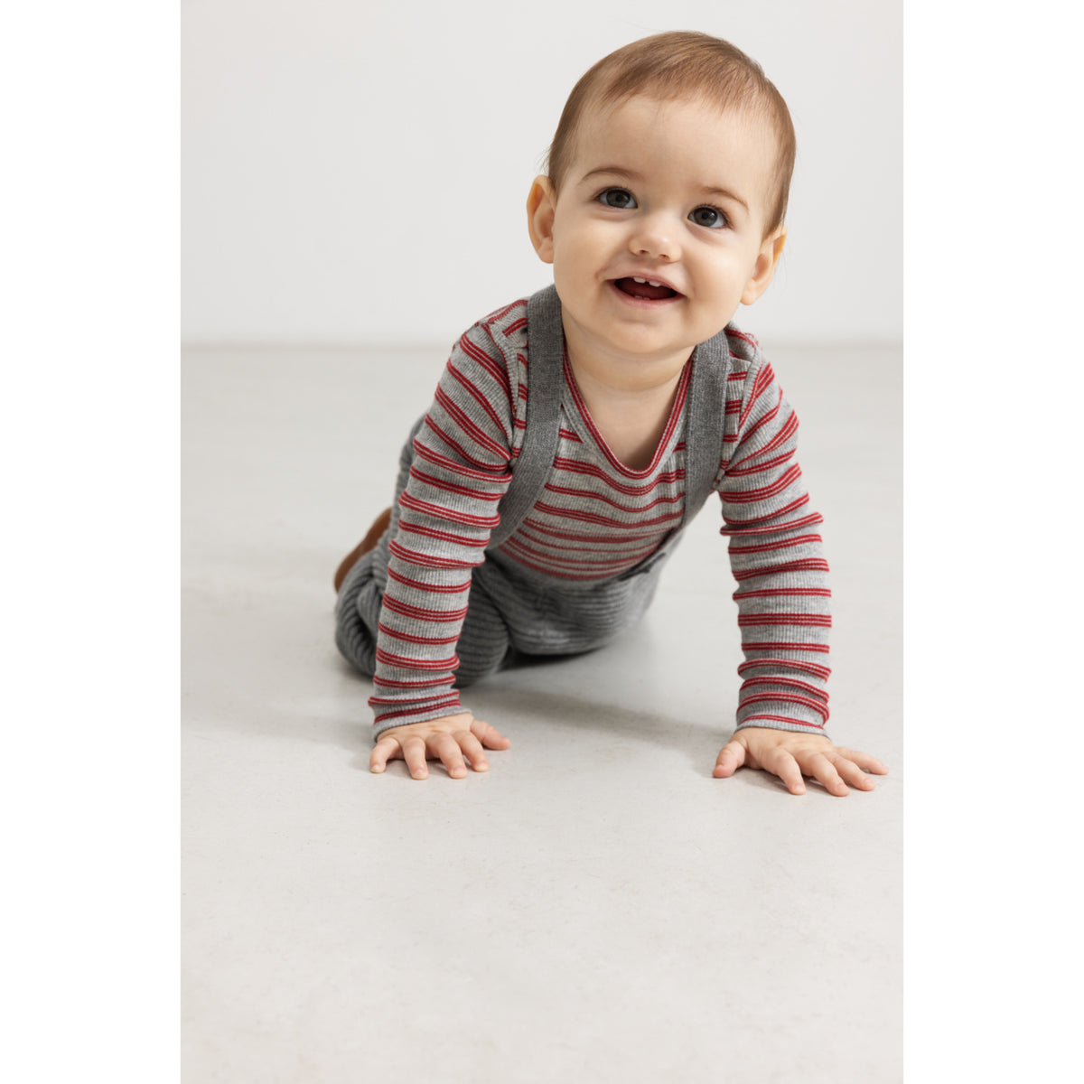 MarMar Modal Fine Rib Cherry Stripe Benedicte Body