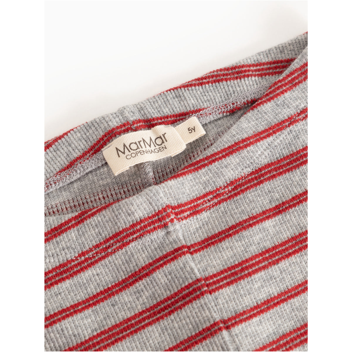 MarMar Modal Fine Rib Cherry Stripe Lisa Leggings