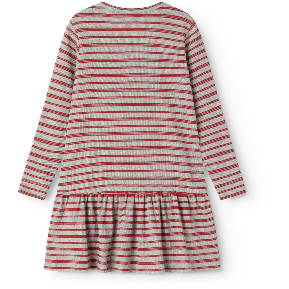 MarMar Modal Fine Rib Cherry Stripe Diro Kjole