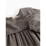 MarMar Structured Soft Cotton Houndstooth Check Dulle Kjole