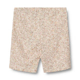 Wheat Cream Flower Meadow Bike Shorts Anne 3