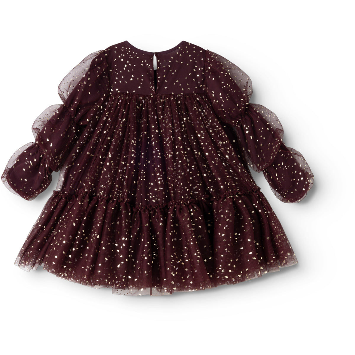 MarMar Ballerina Glitter Deep Mulberry Dionne Kjole