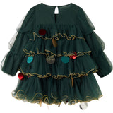 MarMar Ballerina Glitter Dark Leaf December Kjole