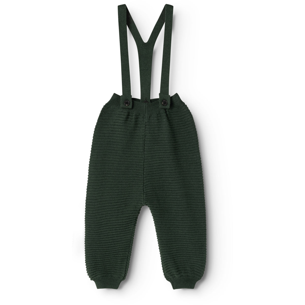 MarMar Cotton Rayon Knit Jungle Green Perrin Strikk Bukser