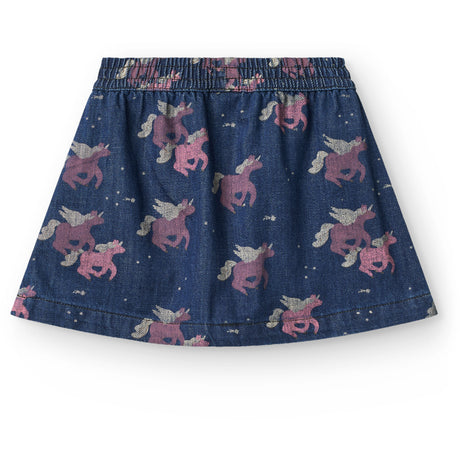 COPENHAGEN COLORS Dark Unicorn Wash Unicorn Denim Skirt