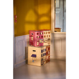 Rice Paris Theme Raffia Oppbevaring Box Ekstra Large Foldbar