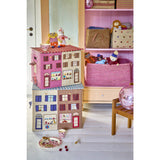 Rice Paris Theme Raffia Oppbevaring Box Ekstra Large Foldbar