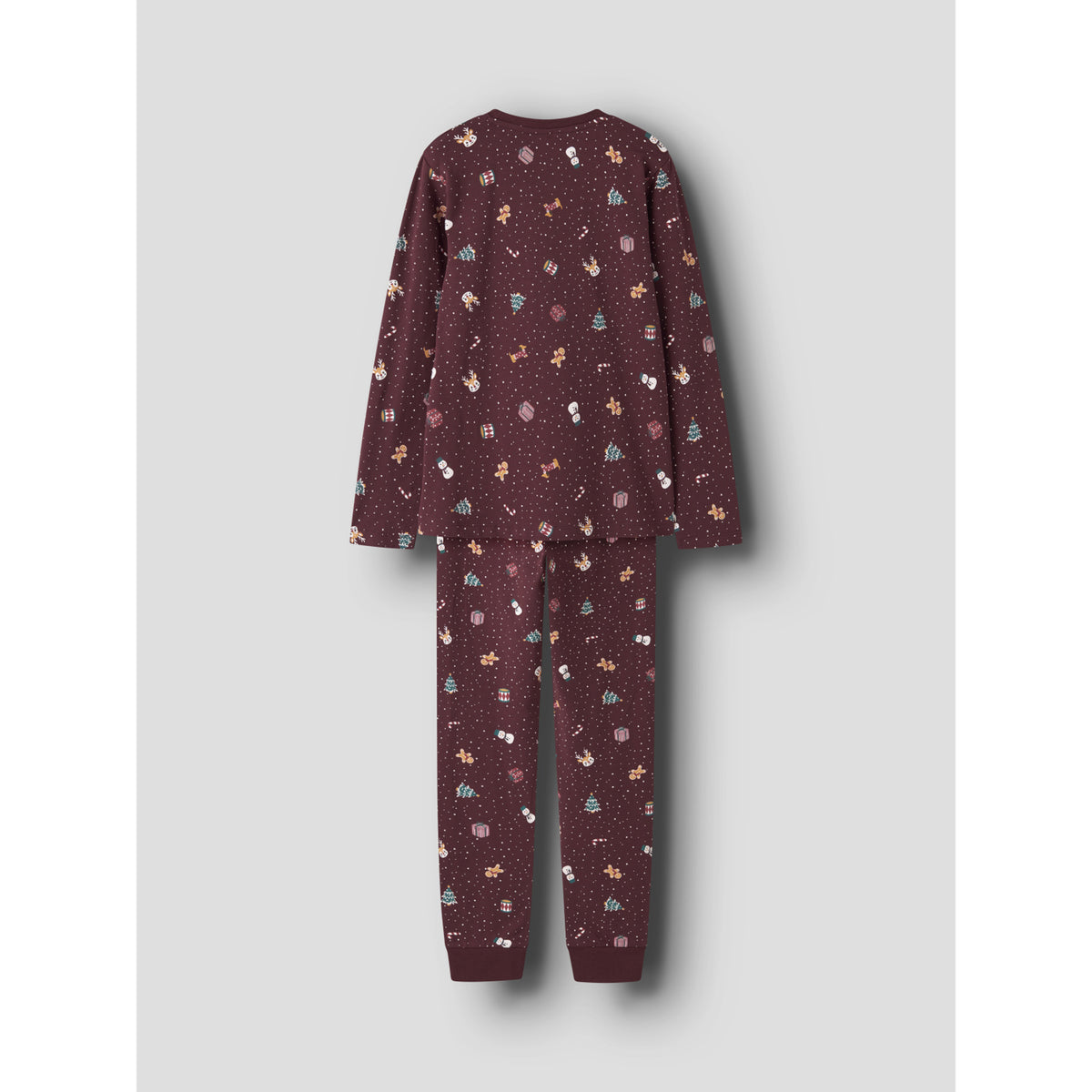 Name It Burgundy Christmas Nknvismas Ls Natttøy