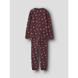Name It Burgundy Christmas Nknvismas Ls Natttøy