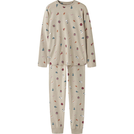 Name It Pure Cashmere Christmas Nknvismas Ls Natttøy