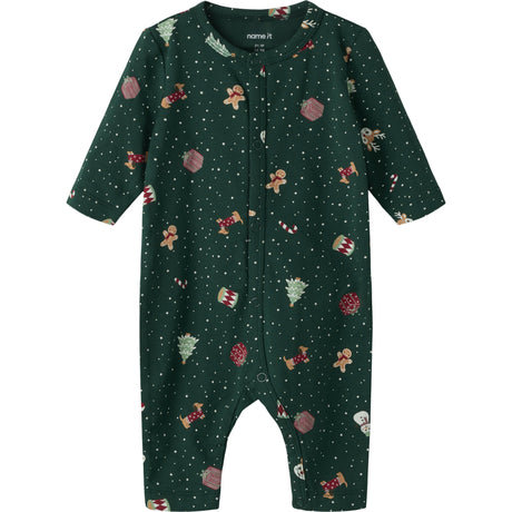 Name It Botanical Garden Christmas Nbnvismas Ls Natt Drakt