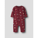 Name It Red Dahlia Christmas Nbnvismas Ls Natt Drakt