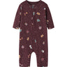 Name It Burgundy Christmas Nbnvismas Ls Natt Drakt