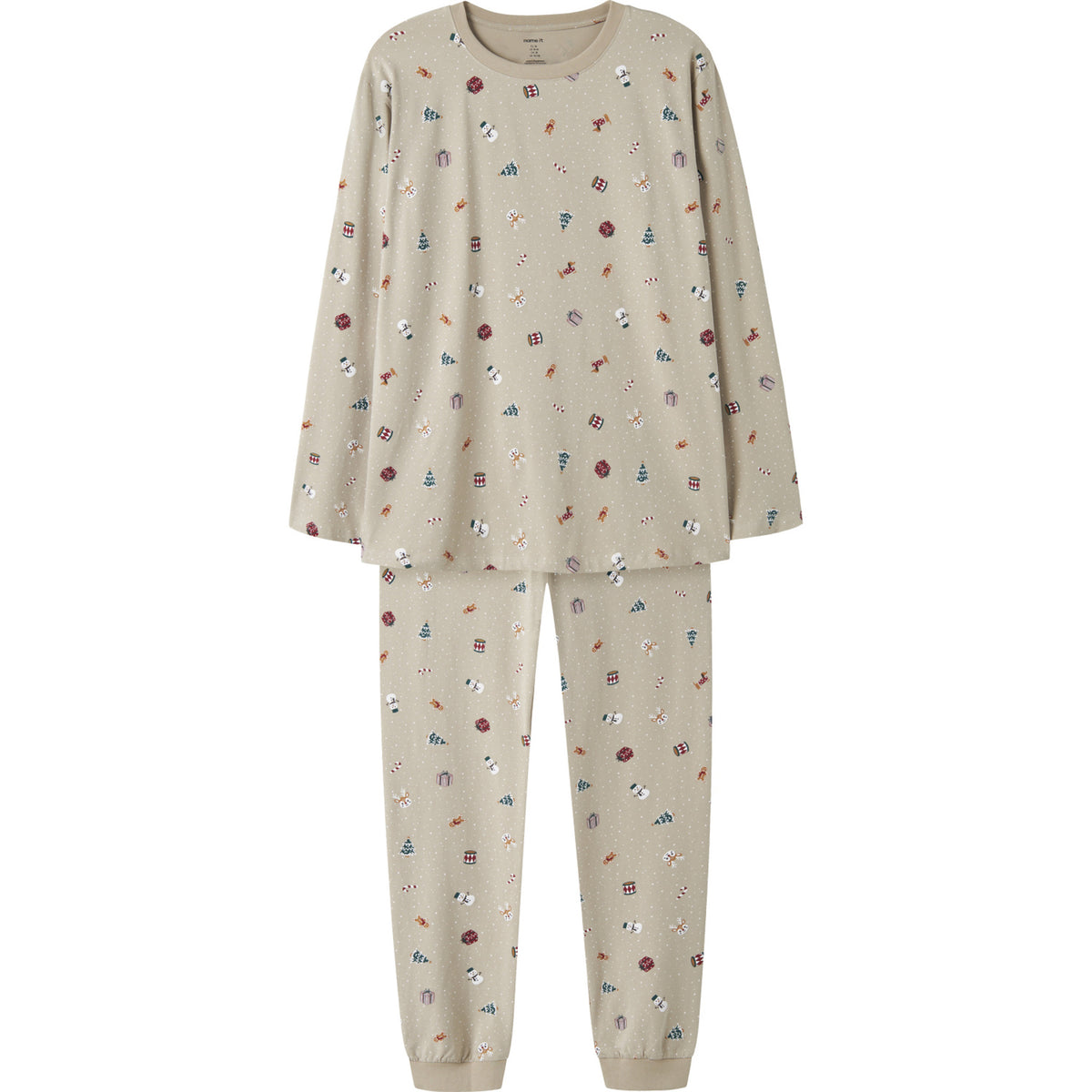 Name It Pure Cashmere Christmas Nanvismas Ls Natttøy