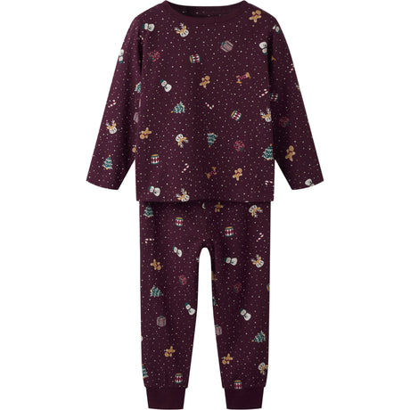 Name It Burgundy Christmas Nmnvismas Ls Natttøy
