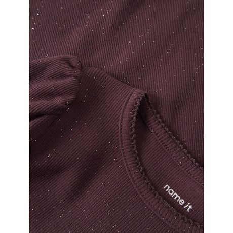 Name It Catawba Grape Nmfrosally Ls Slim Topp