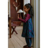 Fliink Dark Denim Blue Donna Embr. Denim Bukser