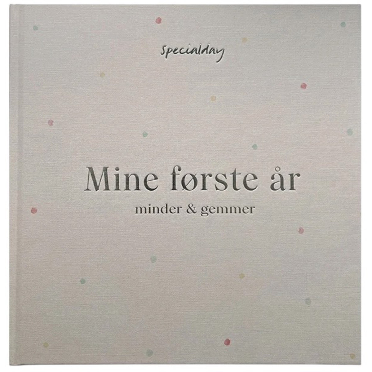 Specialday Mine Første År – Med Prikker – Beigegrønn