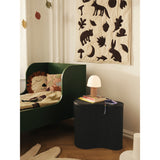 Ferm Living Off-white/Dark Chocolate Lunden Teppe