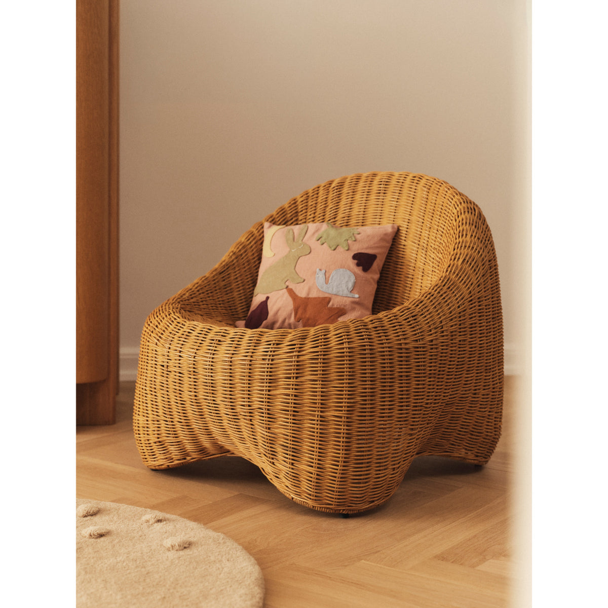 Ferm Living Rose/Multi Lunden Hynde