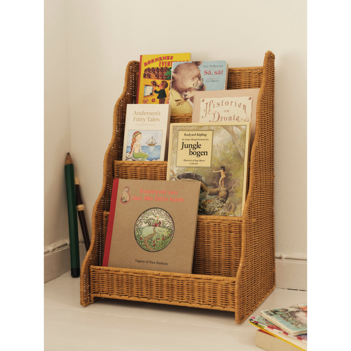Ferm Living Natural Rivan Display Bokhylle - 65