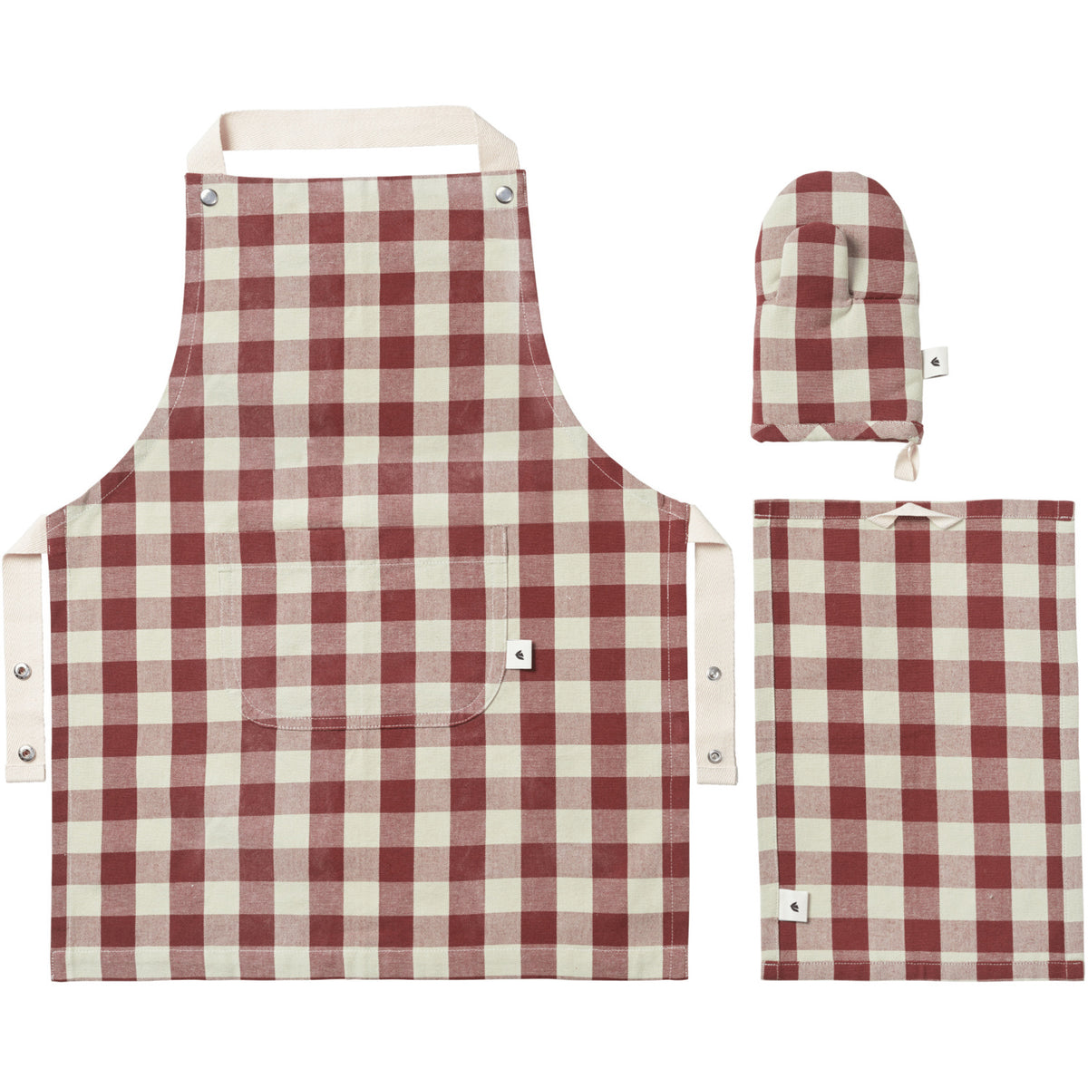Ferm Living Cinnamon/Grey Green Bothy Kids Kitchen Sett