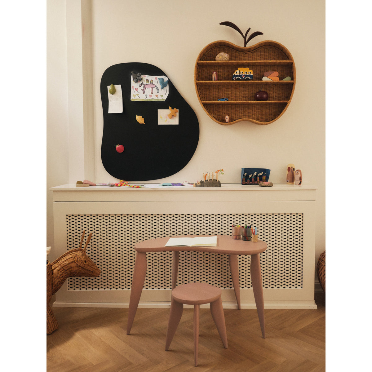 Ferm Living Natural Apple Flettet Hylle H55