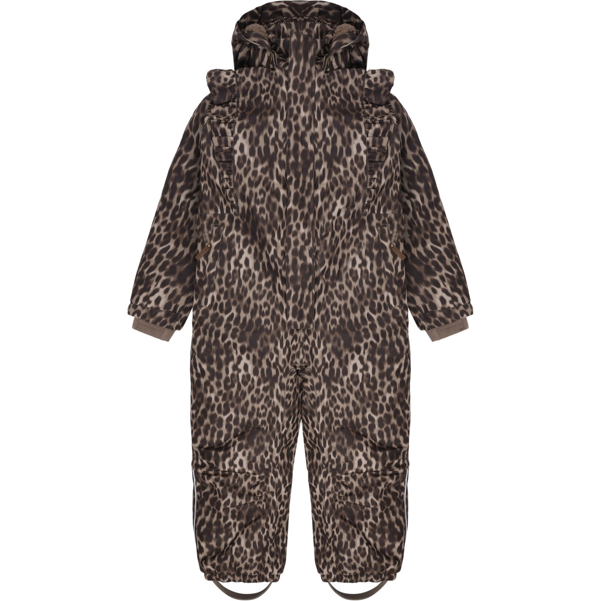 En Fant Pine Bark Flydress M/ Frills