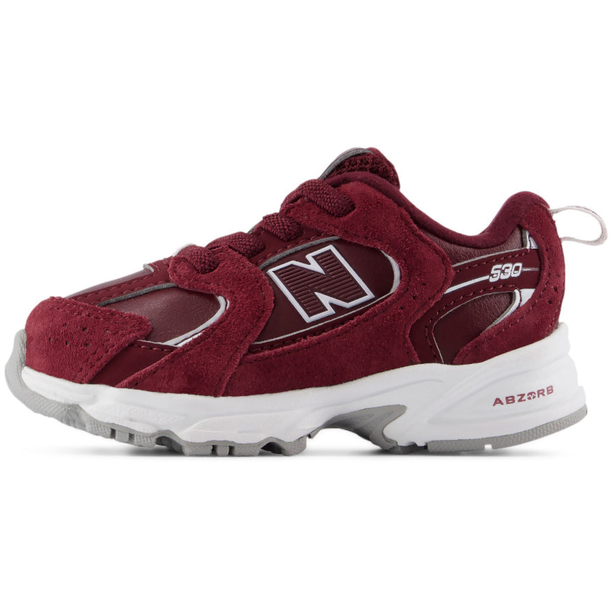 New Balance Mulled Wine 530 Kids Bungee Lace