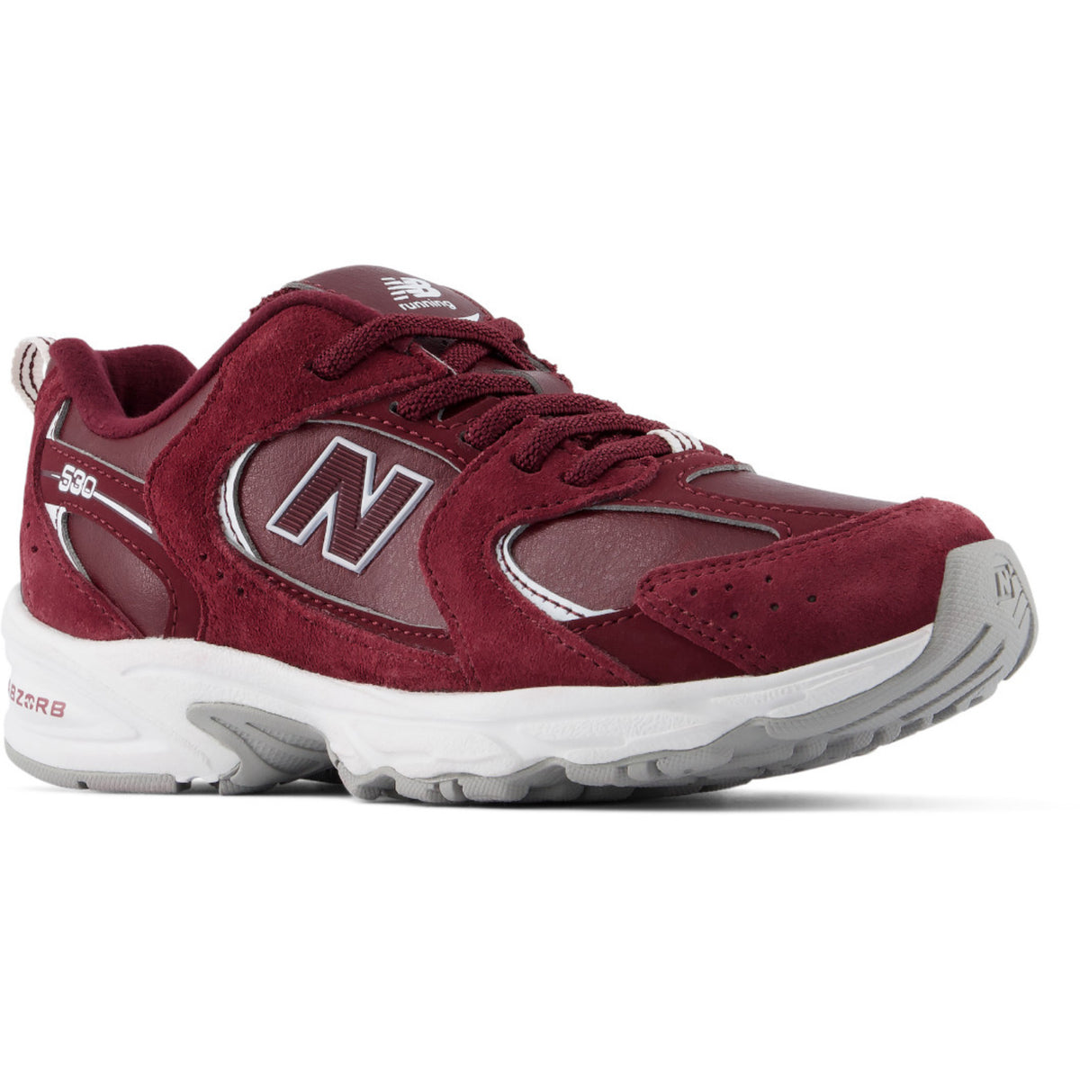 New Balance Mulled Wine 530 Kids Bungee Lace