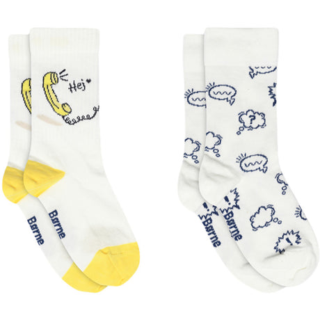 Mp Danmark x Børns Vilkår Snow White Phone Socks - 2-pack