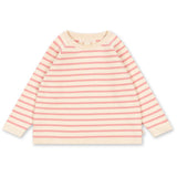 Konges Sløjd Peony Butter Stripe Buma Strikk Sweater Gots