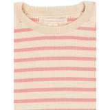 Konges Sløjd Peony Butter Stripe Buma Strikk Sweater Gots