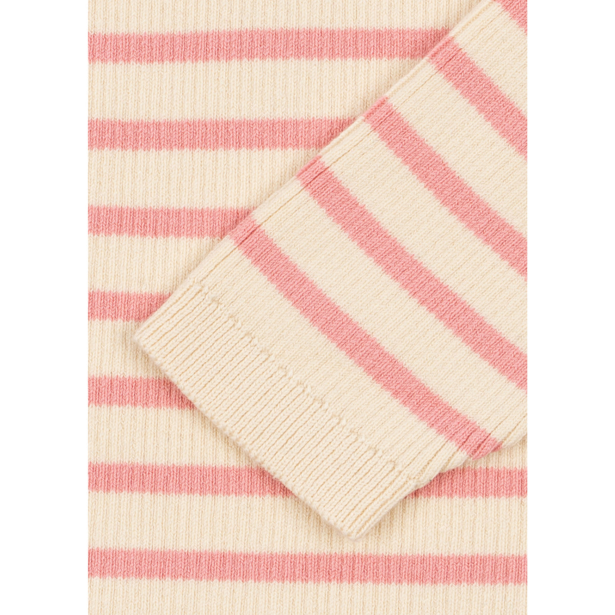 Konges Sløjd Peony Butter Stripe Buma Strikk Sweater Gots