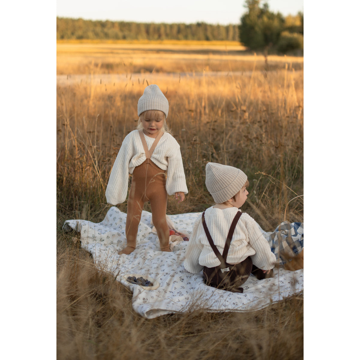 Silly Silas Wooly Footless Strømpebukser Med Braces Espresso Brown