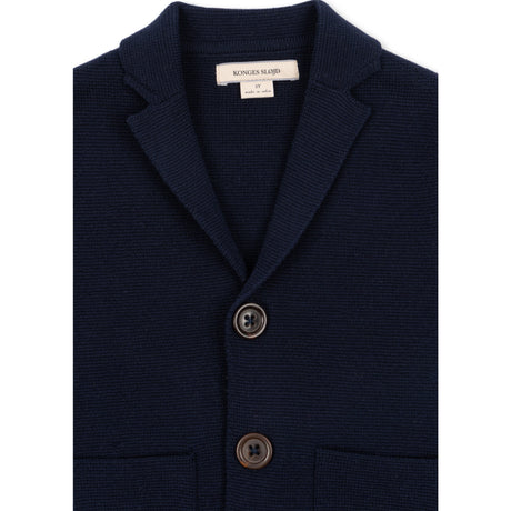 Konges Sløjd Dark Navy Gabriel Strikket Blazer Gots