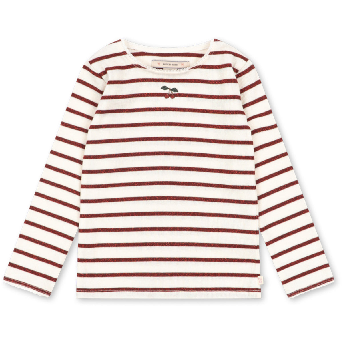 Konges Sløjd Creamy Stripe Roli Stripe Bluse Ocs