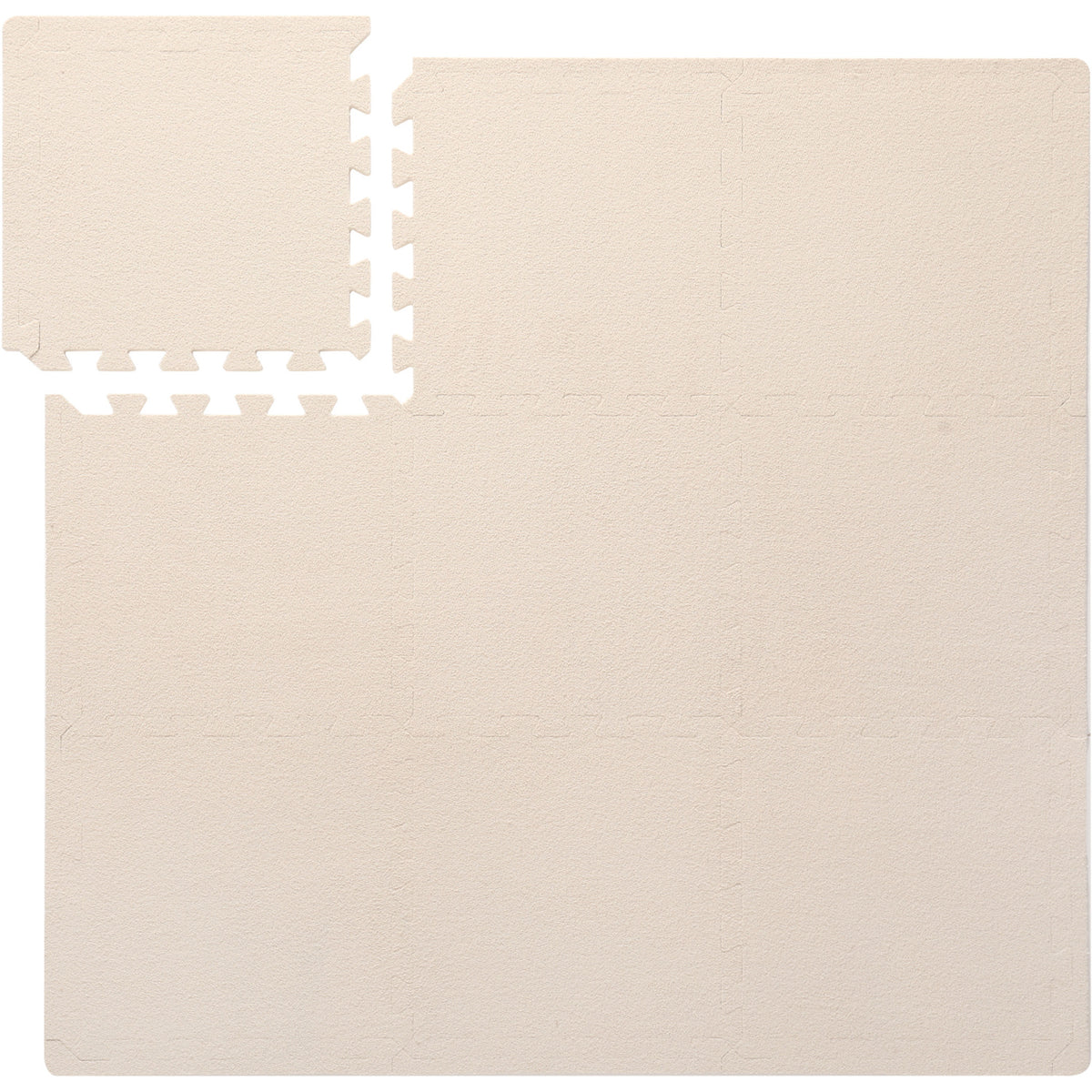 That's Mine Soft Beige Aiva Skum Leg Mats Square