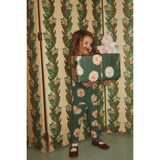 Konges Sløjd Deer Diary Green Basic Blouse/Pants Sett Gots