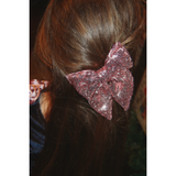 Konges Sløjd Rosewater Tindra Paljet Bue Hair Clip