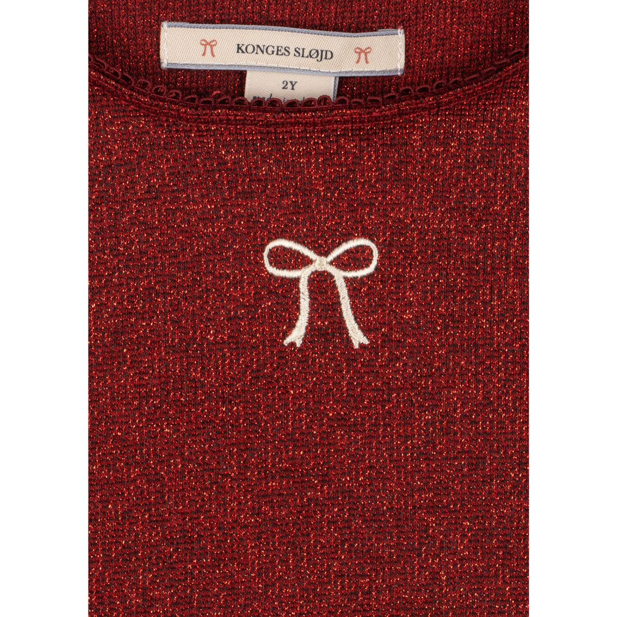Konges Sløjd Red Dahlia Roli Bluse Ocs