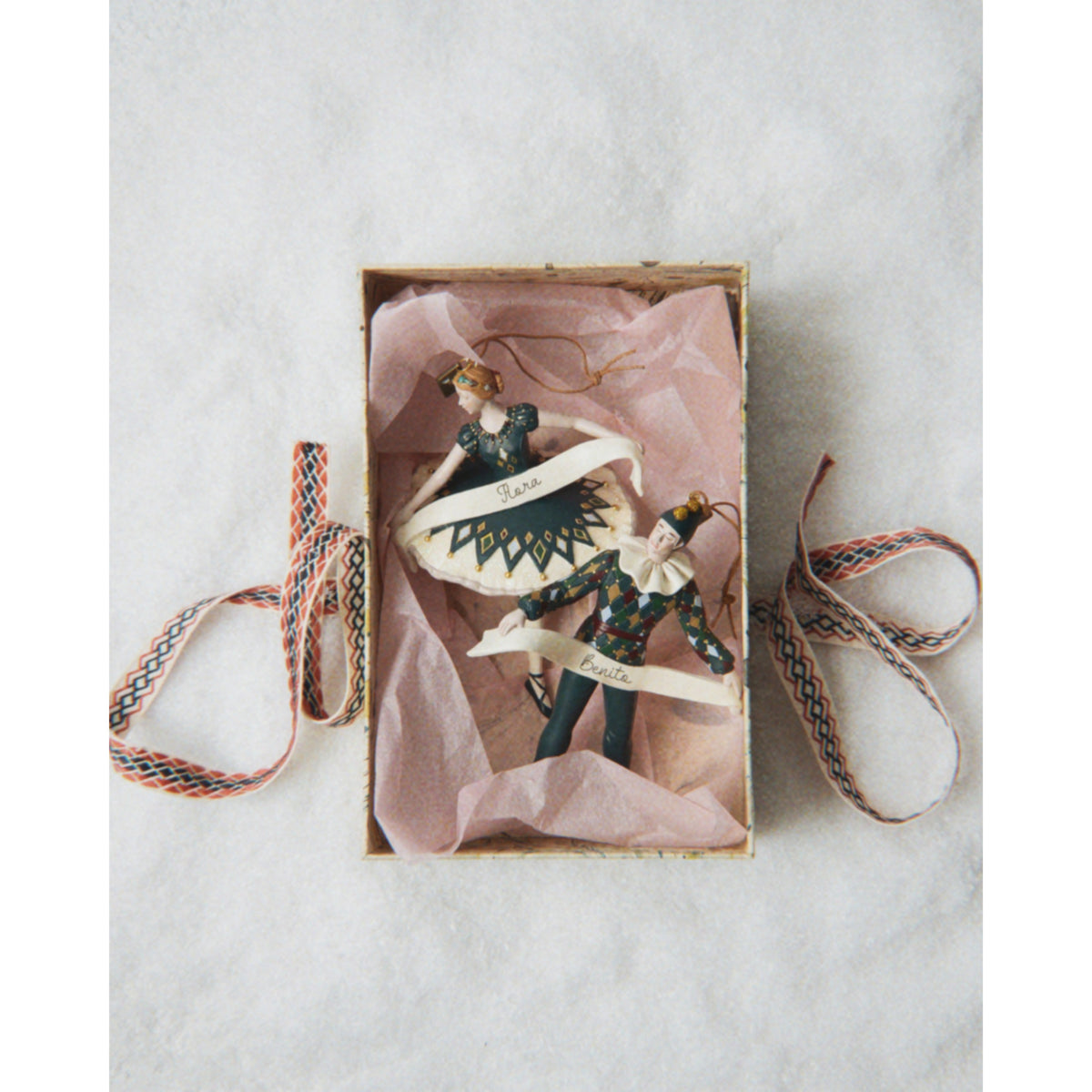 Konges Sløjd Multi Christmas Ornament Harlekin Ballerinasko