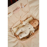 Konges Sløjd Pink Check Baby Dukke Nursery Koffert