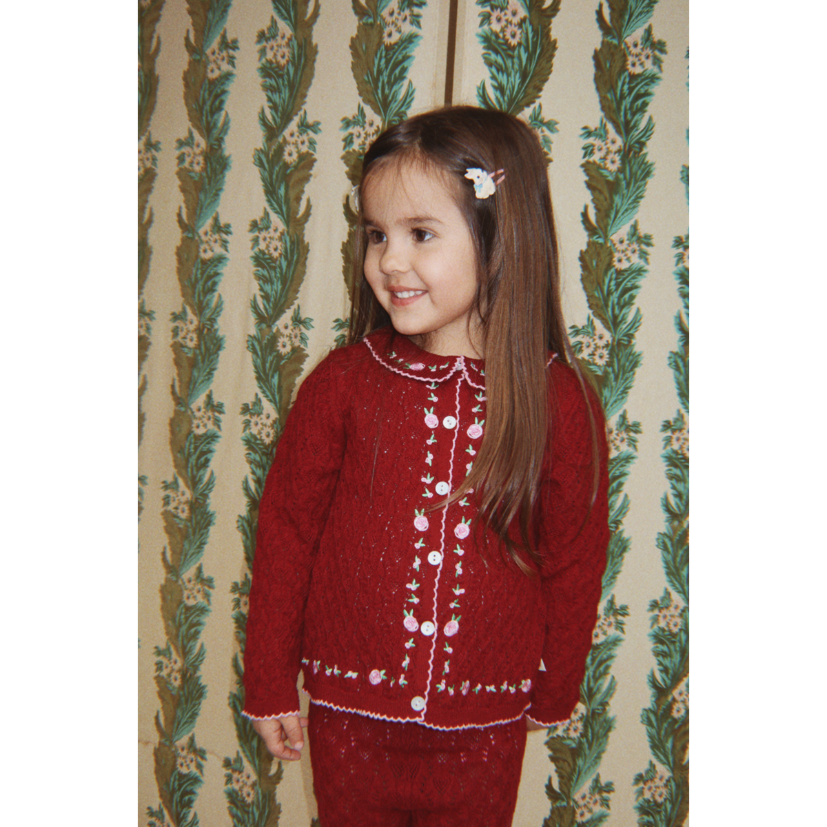 Konges Sløjd Pomegranate Rosier Cardigan