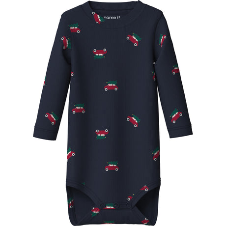 Name It Navy Blazer Cars Nbmristmas Ls Body